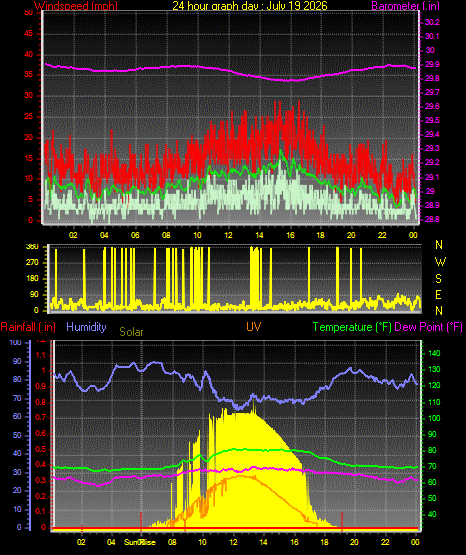 24 Hour Graph for Day 19