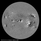 Latest SDO/HMI Magnetogram image of the Sun