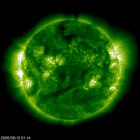 SOHO EIT 195 image of the sun