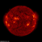SOHO EIT 304 image of the sun